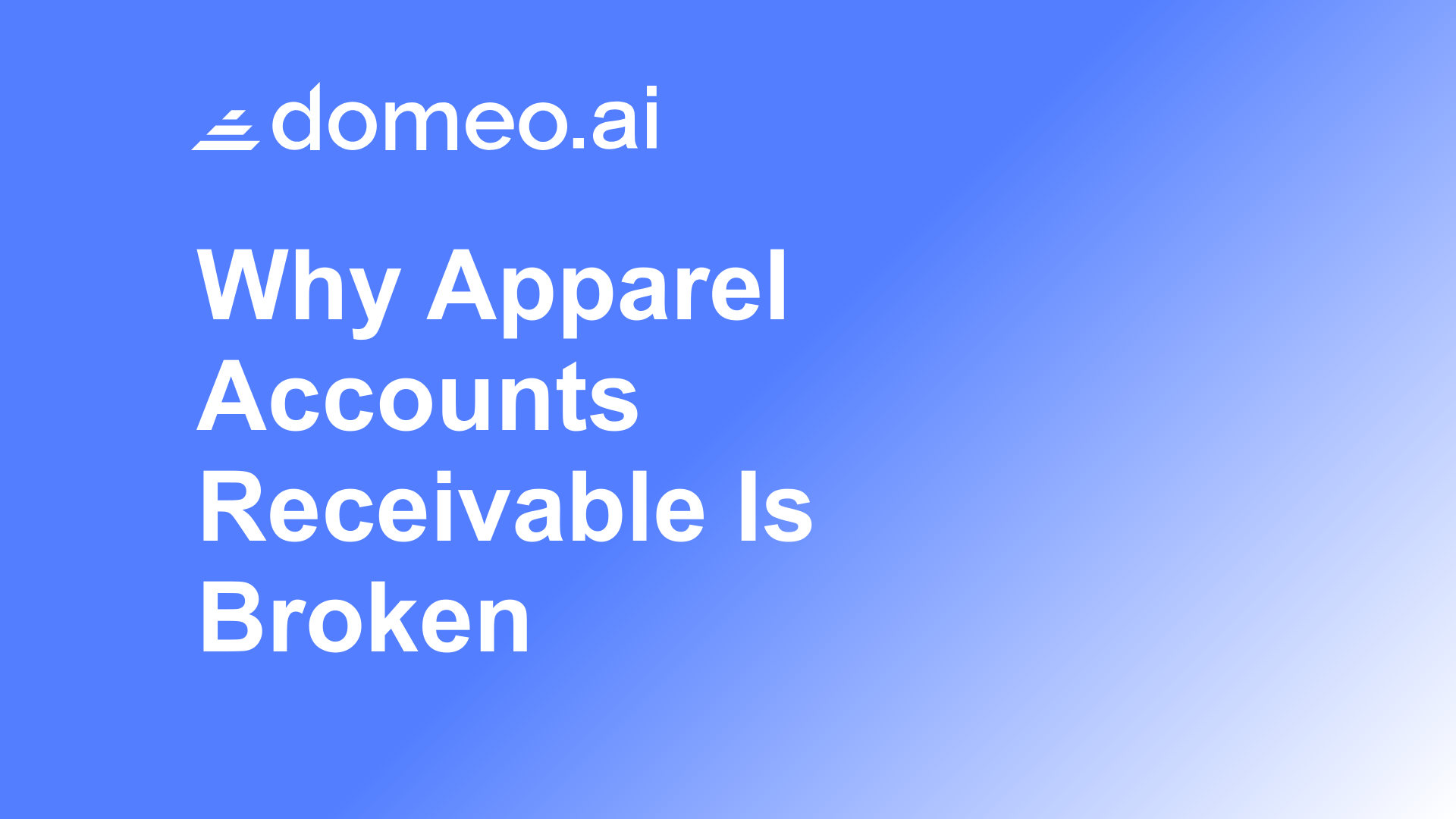 Why Apparel Accounts Receivable Is Broken